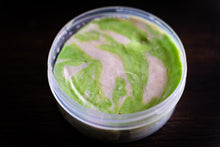 Load image into Gallery viewer, Autumn Breeze Green Swirl Shaving Soap - Apex Alchemy Shaving