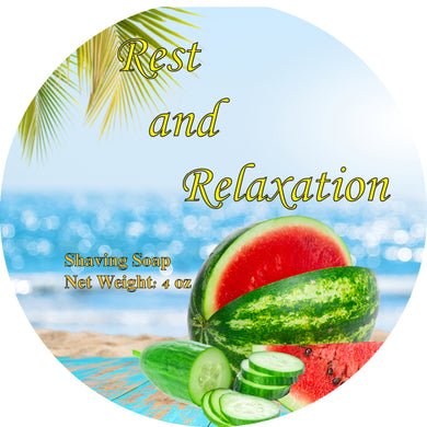 Rest and Relaxation - Aftershave Sample