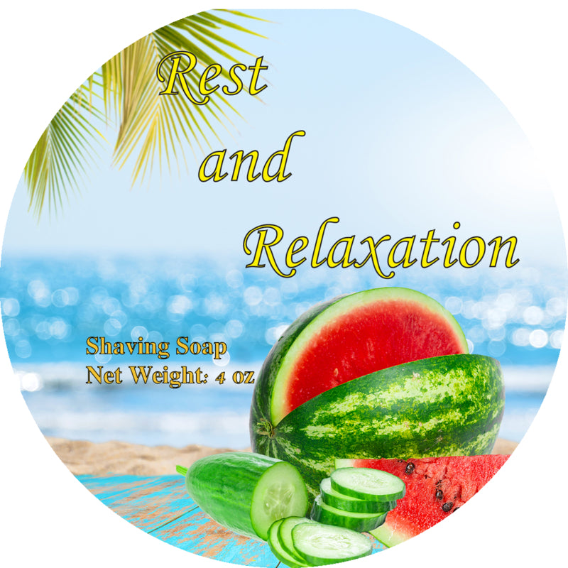 Rest and Relaxation - Shaving Soap Sample