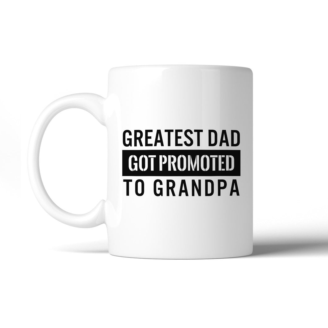 Promoted To Grandpa Coffee Mug